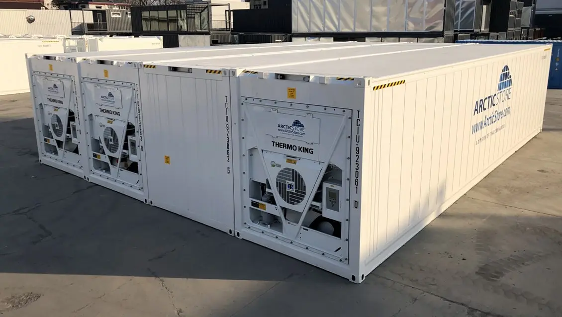 40ft Arctic SuperStore Modular Refrigerated Containers - Cold Storage Solution