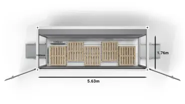ArcticBlast 10ft UK Pallets