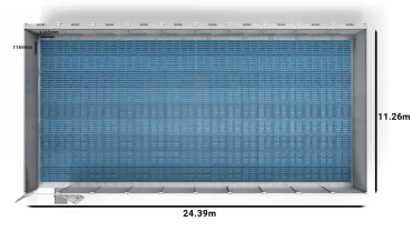 ArcticSuperStore 40ft Large Pallets CHEP