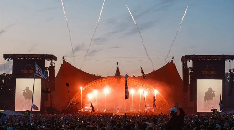 Roskilde Festival - Refrigerated Containers Cold Storage for Festivals and Events