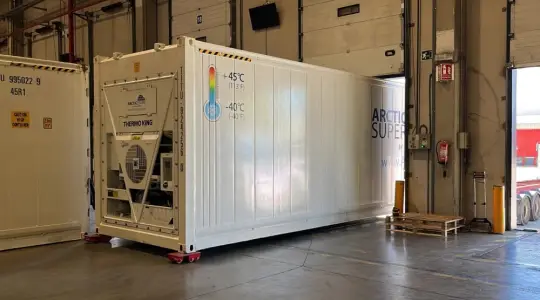 Arctic Superstore cold chain logistics