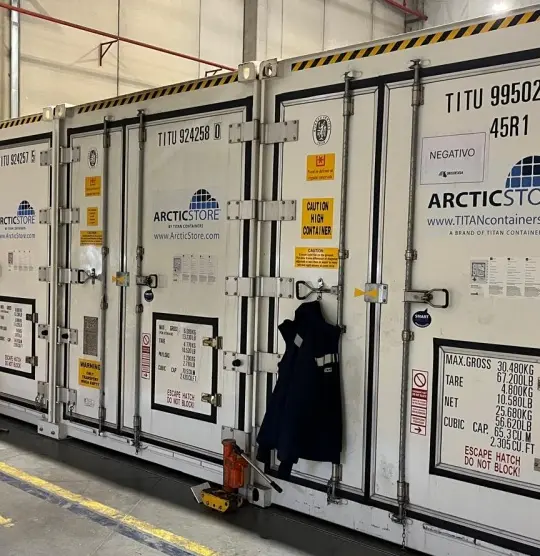 Arctic Superstore cold chain logistics